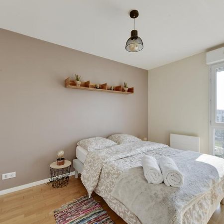 圣但尼Chic Apart With Great View Of Paris公寓 外观 照片