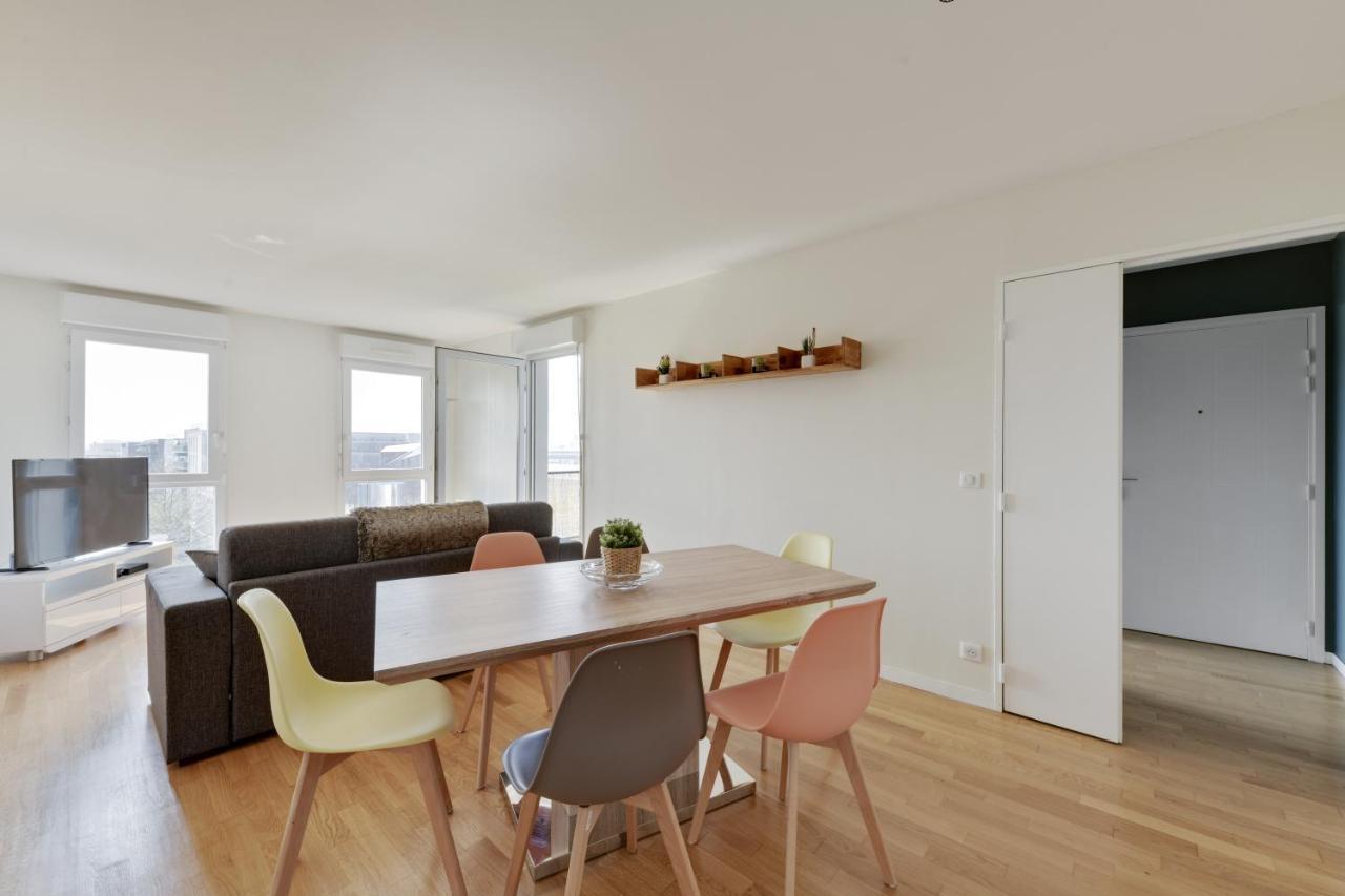 圣但尼Chic Apart With Great View Of Paris公寓 外观 照片