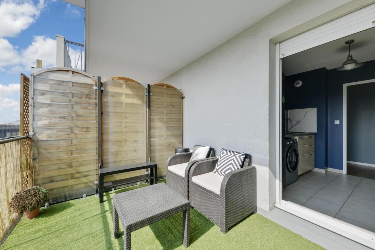 圣但尼Chic Apart With Great View Of Paris公寓 外观 照片