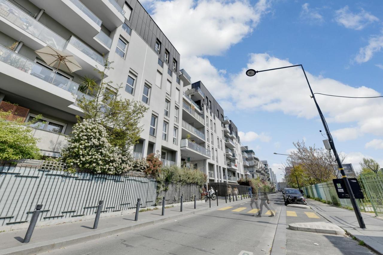 圣但尼Chic Apart With Great View Of Paris公寓 外观 照片