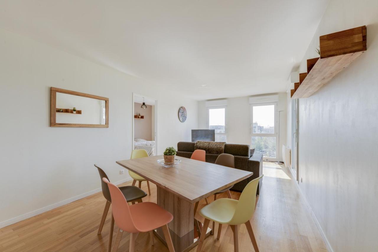 圣但尼Chic Apart With Great View Of Paris公寓 外观 照片